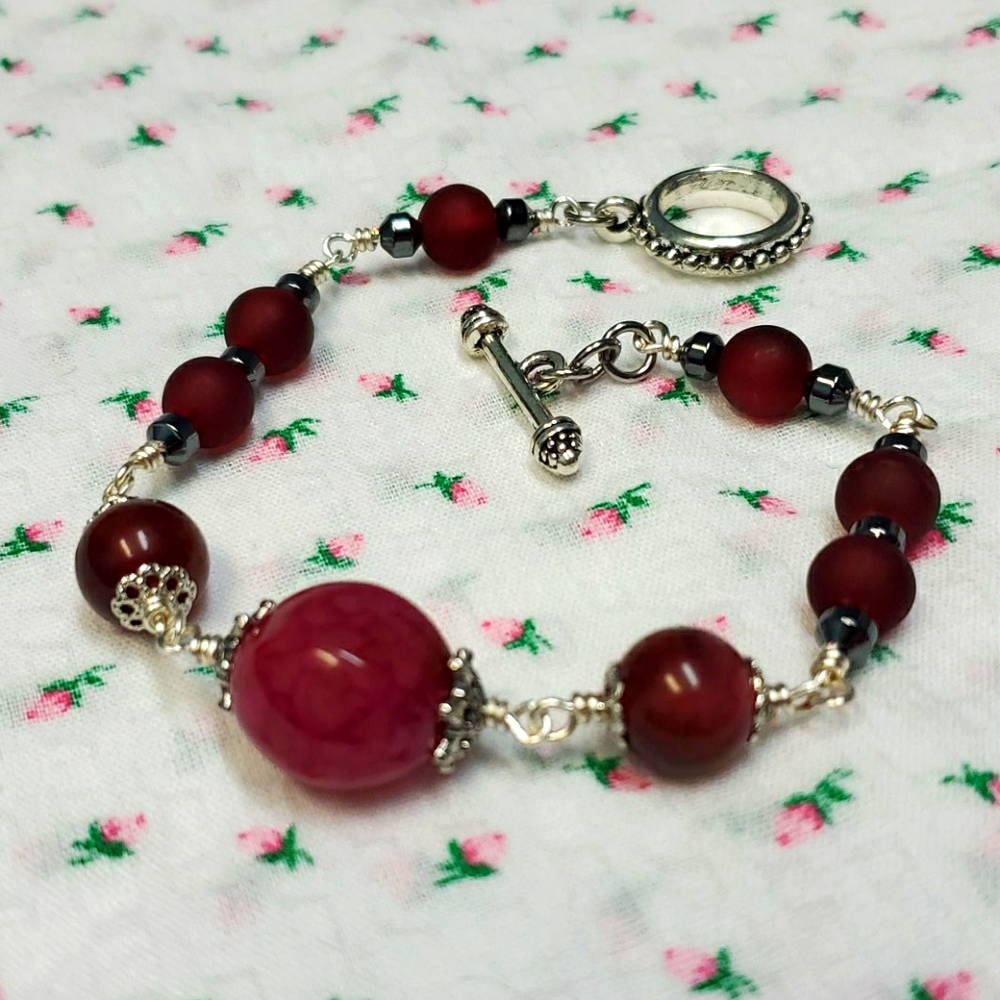 "PRICE DROP" Beautiful Toggle Bracelet! - Picture 4 of 4